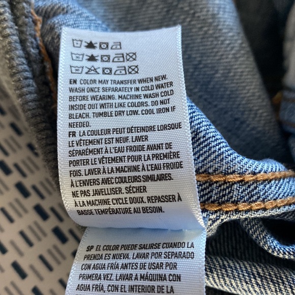 2/$50 🌈 EUC American Eagle Denim/Hoodie Jacket, Size Small - Picture 5 of 12
